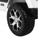 Elektrické autíčko Jeep Wrangler Rubicon 4x45W - biele